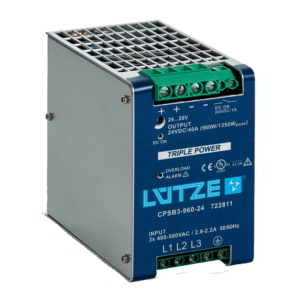 Southwest Energy Lutze DIN Rail Power Supplies and Electronic Component Solutions